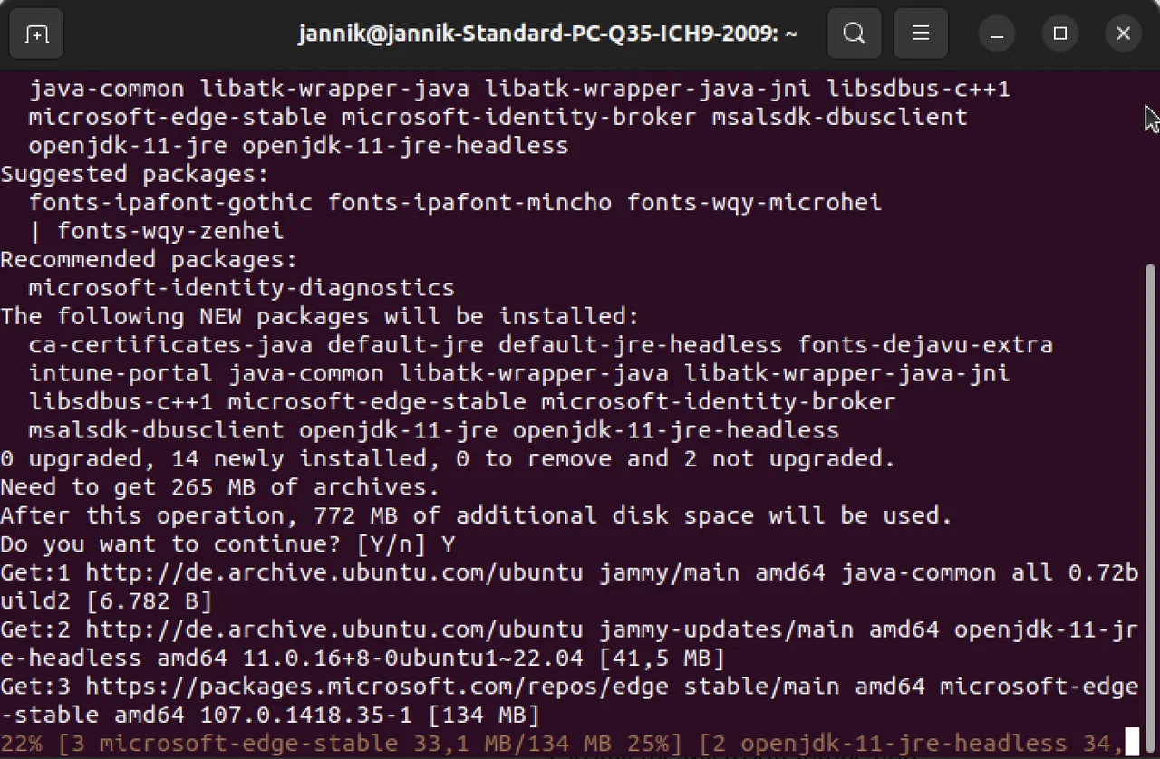 So registrierst du ein Ubuntu-Gerät in Intune
