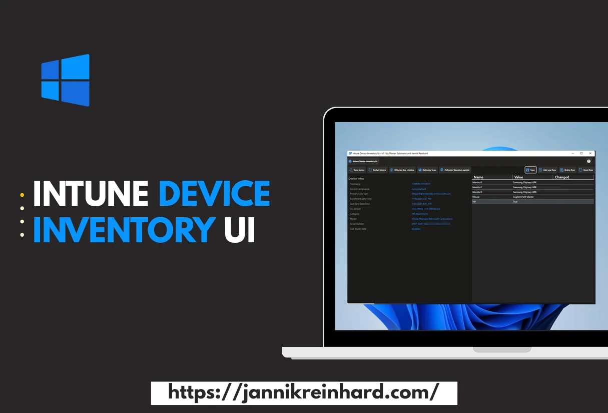 Intune Device Inventory UI