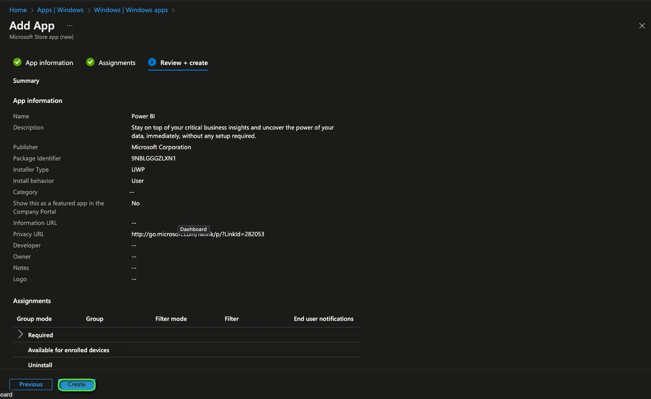 Windows Store Apps über Intune bereitstellen