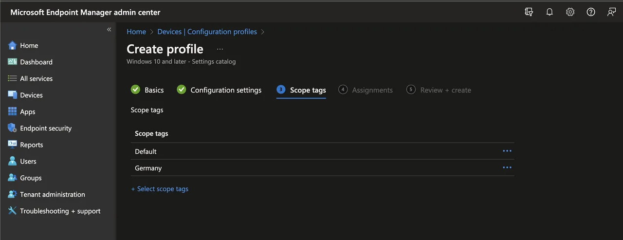Kennst du bereits Intune Scope Tags?