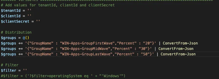 Intune Deployment-Wellen mit intelligenten Gerätegruppen