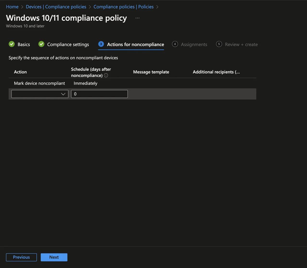 Custom Compliance Script verwenden + Beispielskript