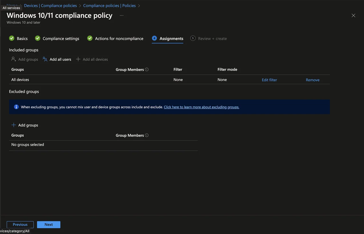 Custom Compliance Script verwenden + Beispielskript