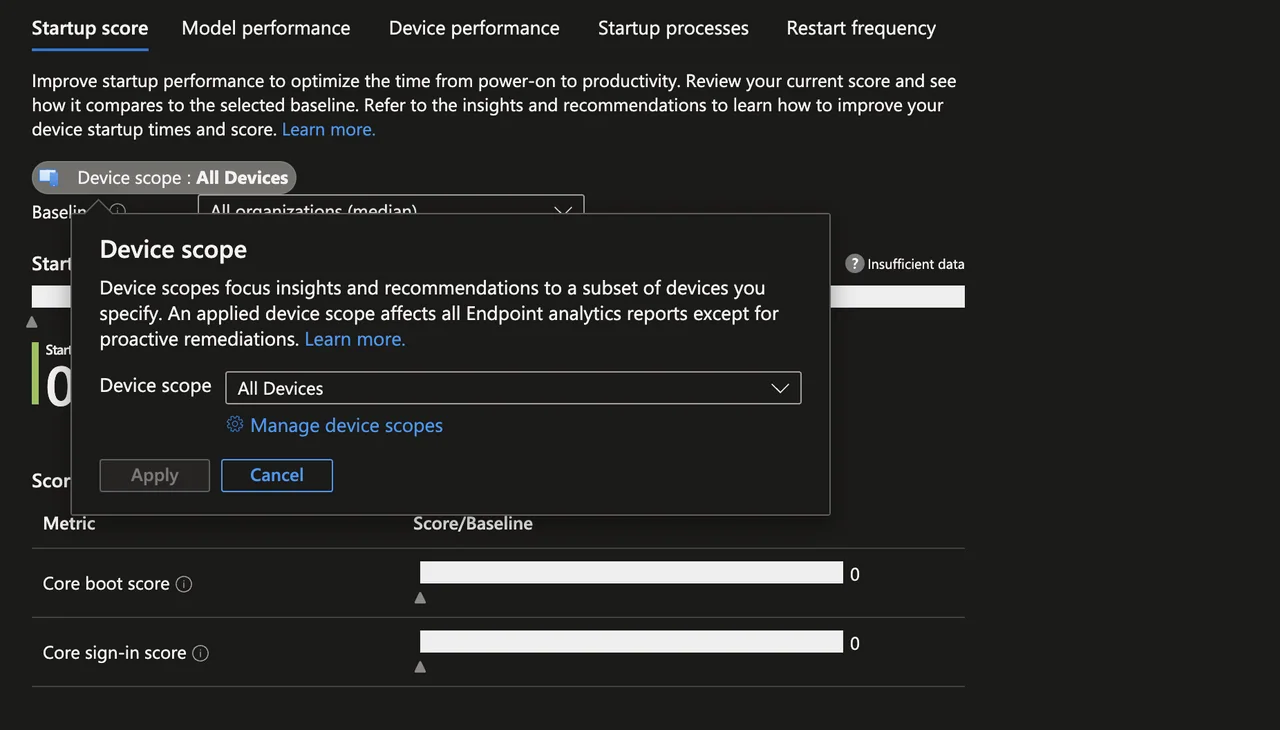 Intune Suite Teil 3: Advanced Endpoint Analytics