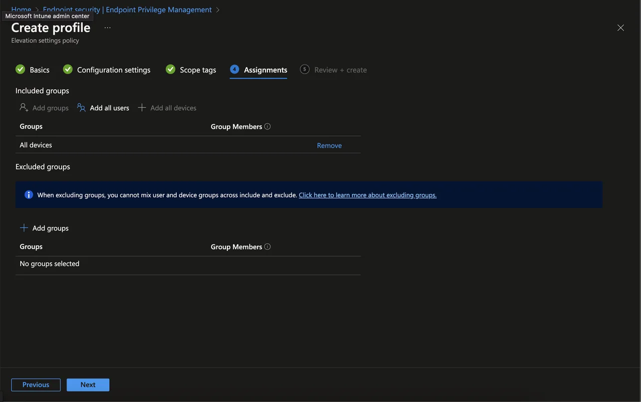 Intune Endpoint Privilege Management: Einrichtungsanleitung