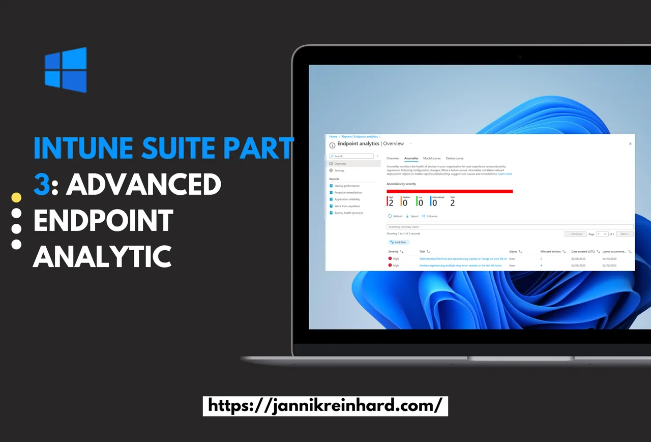 Intune Suite Teil 3: Advanced Endpoint Analytics