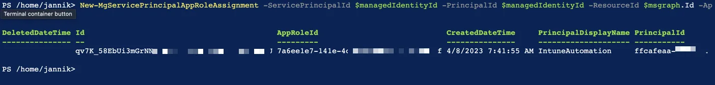 Intune-Aufgaben mit Azure Automation Runbooks automatisieren