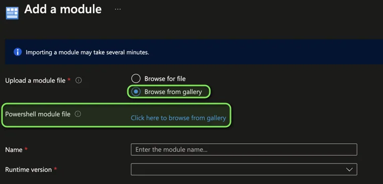 Intune-Aufgaben mit Azure Automation Runbooks automatisieren