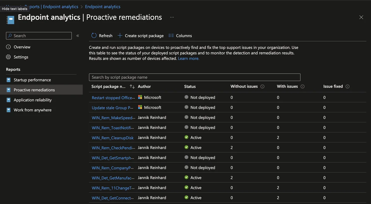 Intune Reporting und Analytics meistern