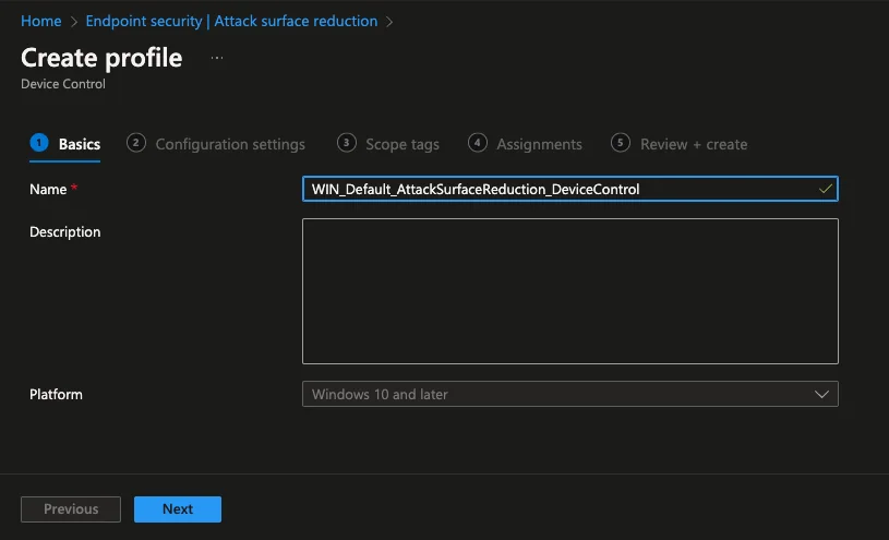 Verwaltung externer Geräte (Peripheriegeräte) mit Intune
