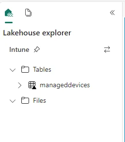 Intune-Daten mit Fabric in OneLake für Power BI exportieren