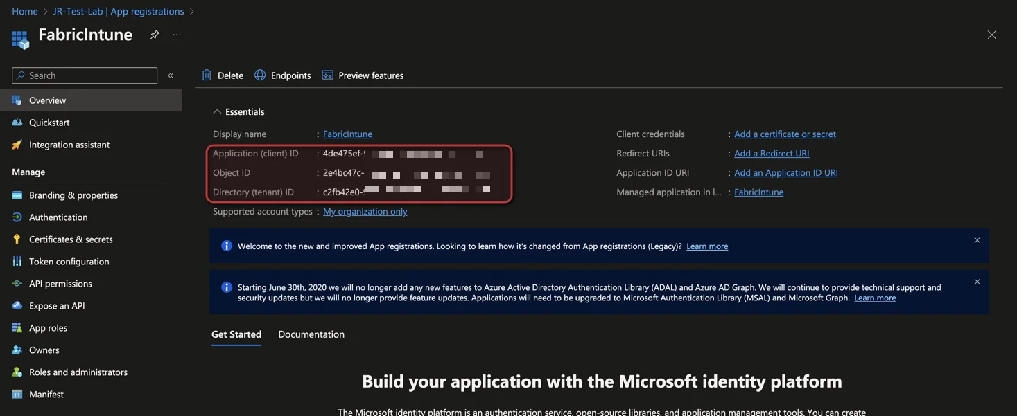 Intune-Daten mit Fabric in OneLake für Power BI exportieren