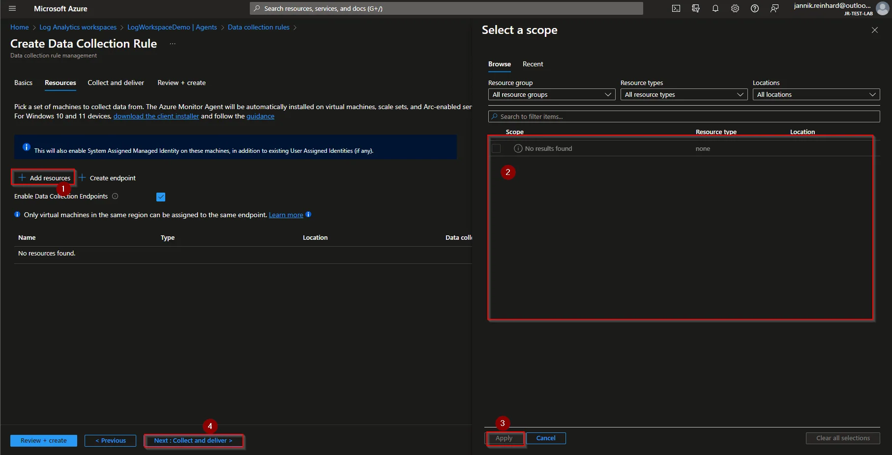Azure Monitor Agent zur Überwachung von Windows-Geräten (1/2) – Einrichtung
