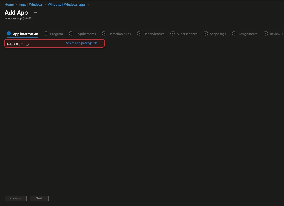 So aktivierst du die Deinstallationsfunktion im Company Portal