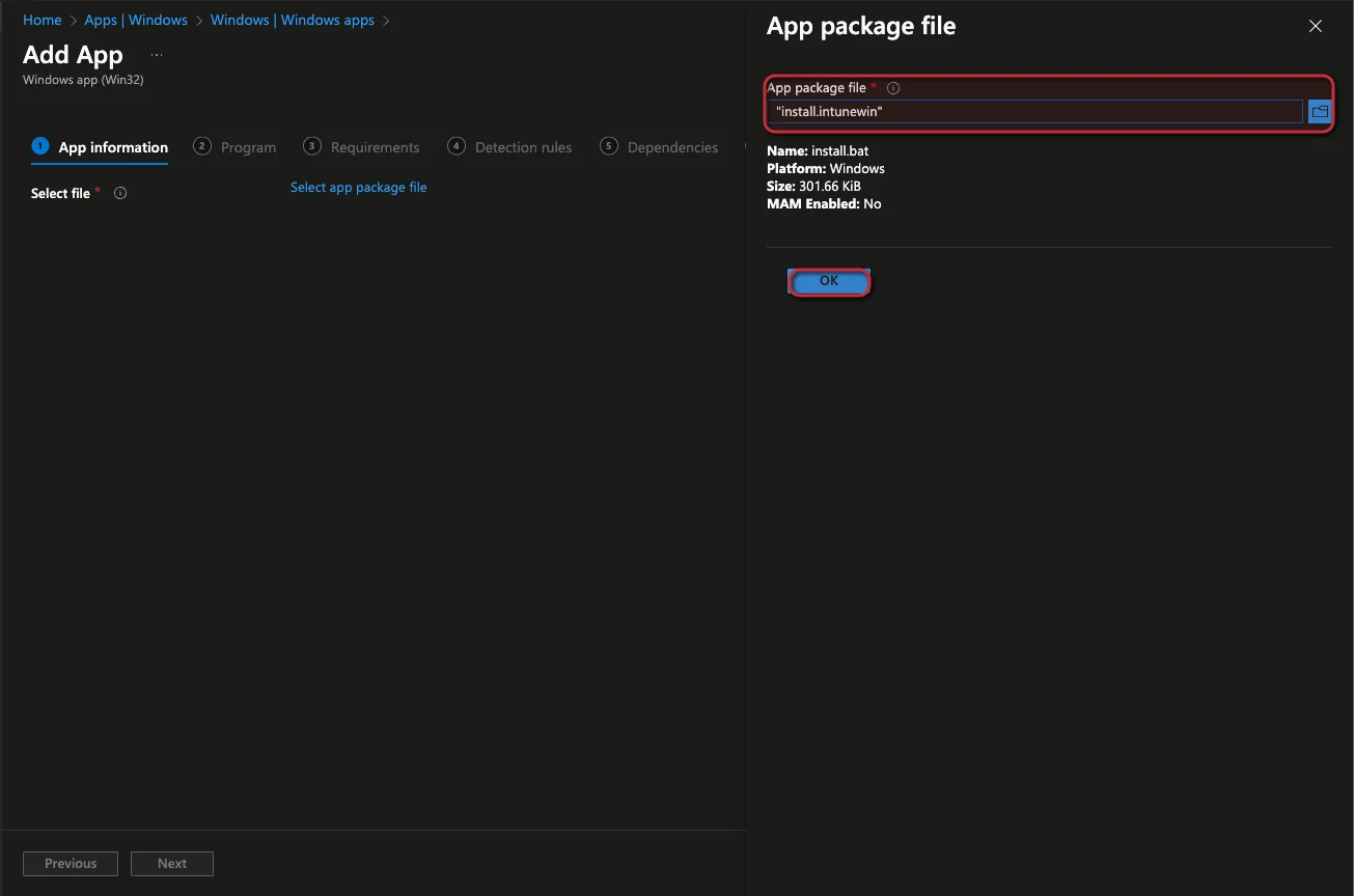 So aktivierst du die Deinstallationsfunktion im Company Portal