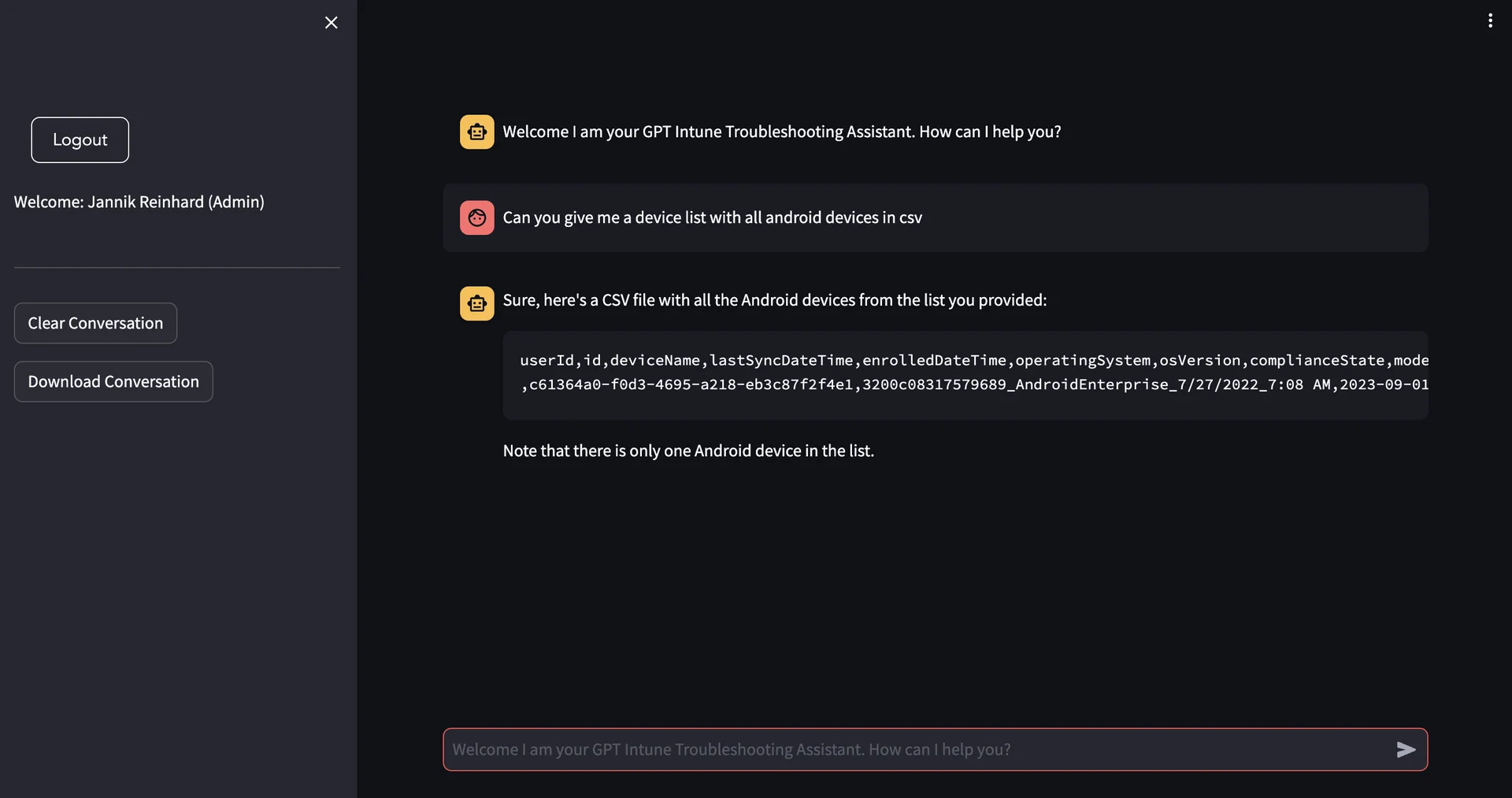 GPT Intune Device Troubleshooter: KI-gestützte Hilfe für Admins