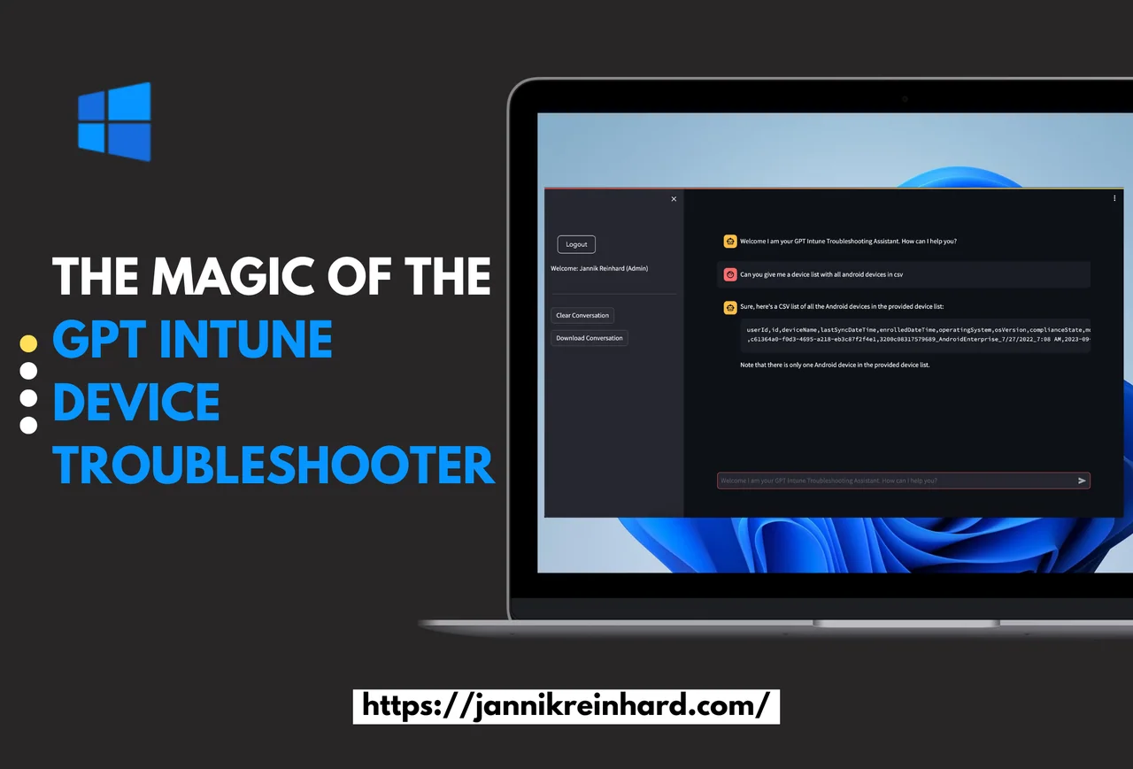 GPT Intune Device Troubleshooter