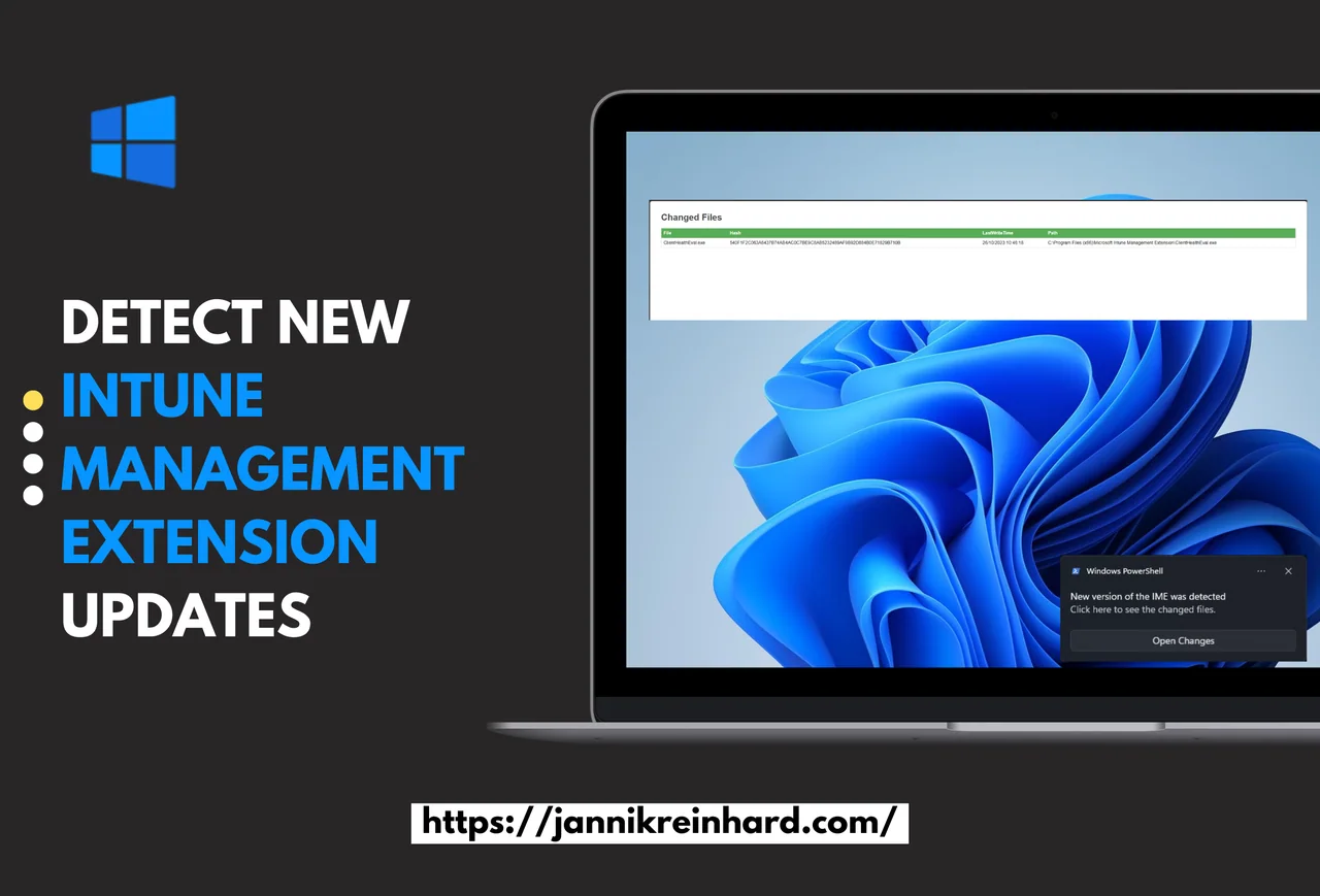 Neue Intune Management Extension Updates erkennen