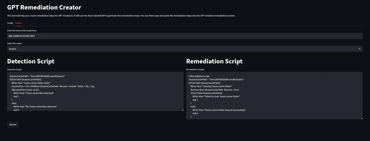 GPT Remediation Creator