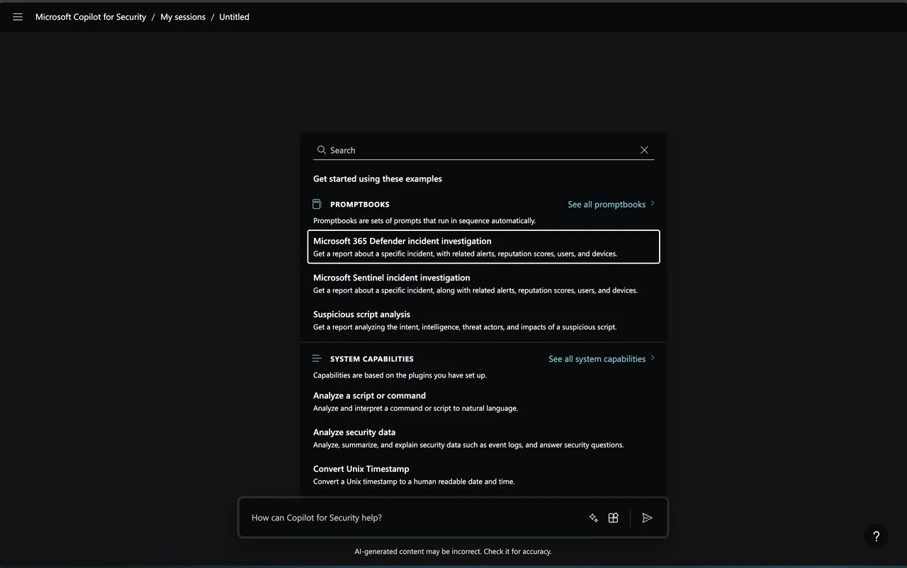 Microsoft Copilot for Security: Einstiegsleitfaden