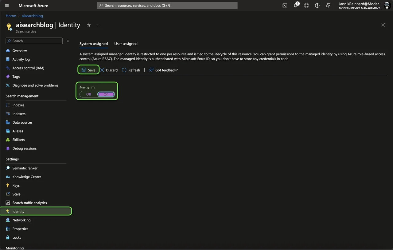 Azure AI Search: Eine leistungsstarke KI-gestützte Suchmaschine bereitstellen