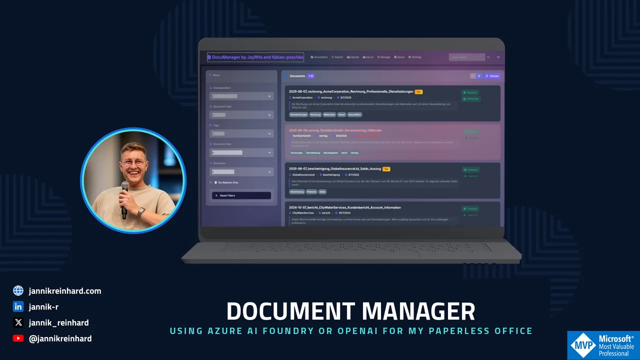 KI-Dokumentenmanager mit Azure OpenAI