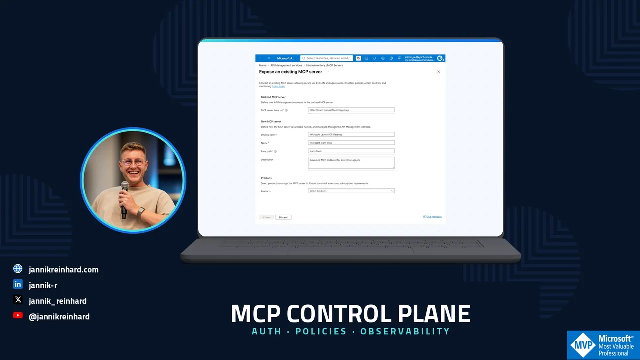 Azure API Management MCP: The Control Plane for Agent Tools