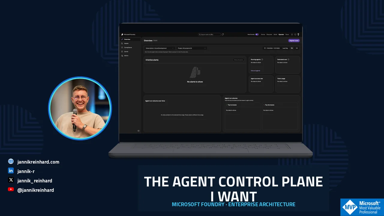 The Enterprise Agent Control Plane I Want - Jannik Reinhard