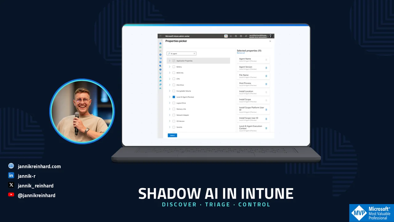 Detect and Block Shadow AI with Intune: OpenClaw in Practice - Jannik Reinhard