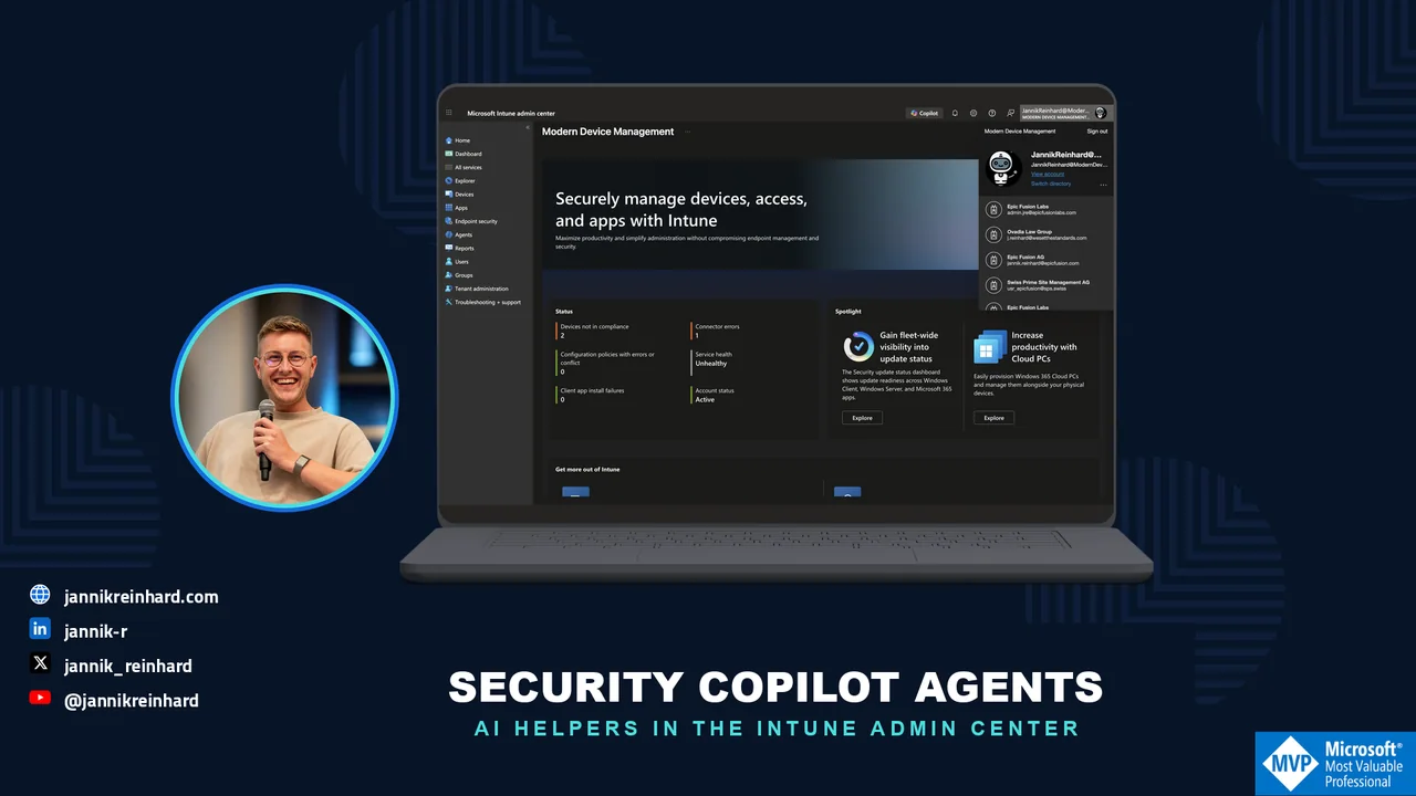 Security Copilot Agents in Intune: Das bekommst du 2026