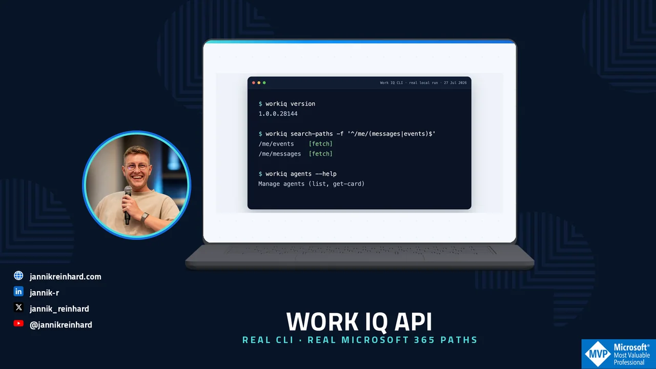 Work IQ API: Query Microsoft 365 Data With AI - Jannik Reinhard