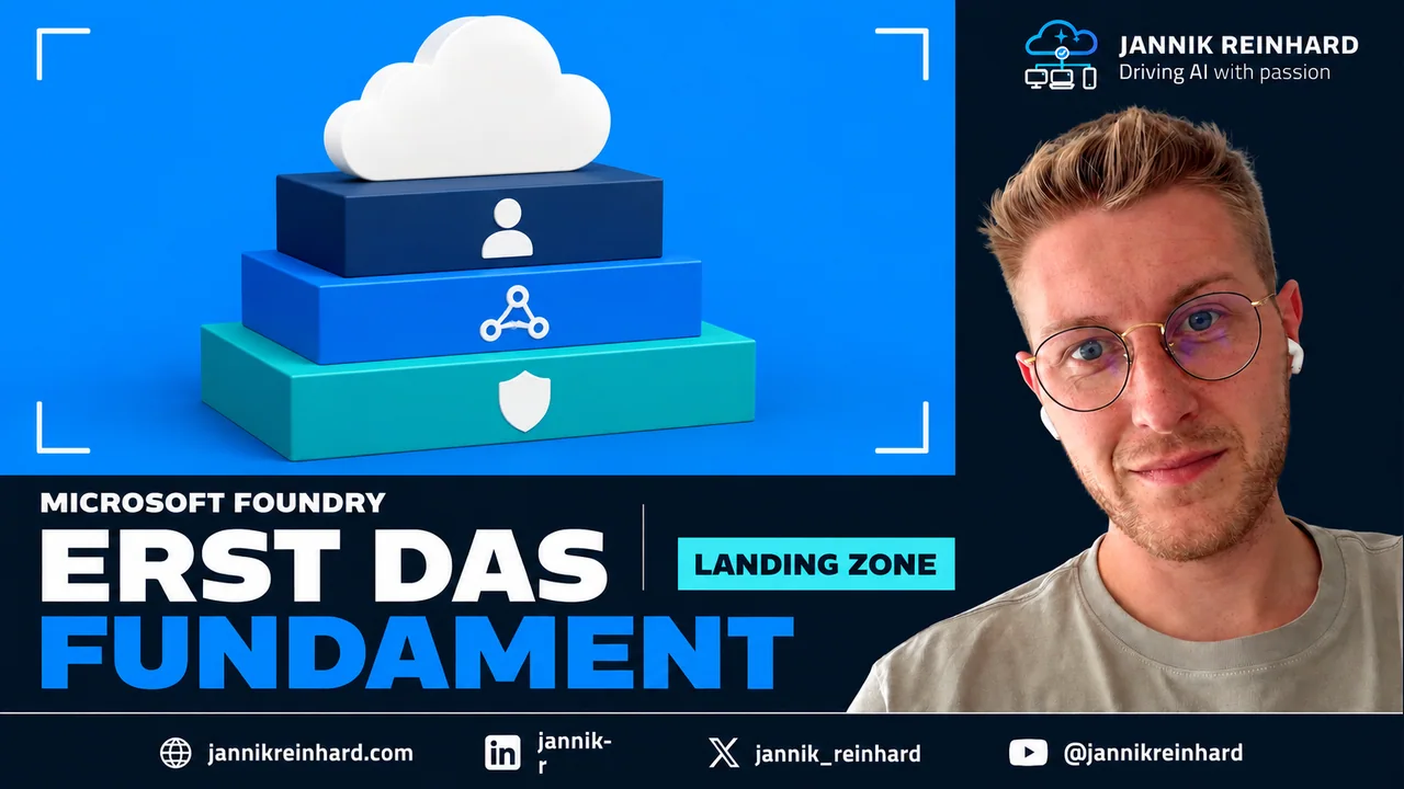 Microsoft Foundry Landing Zone: Governance in the Portal — video with Jannik Reinhard