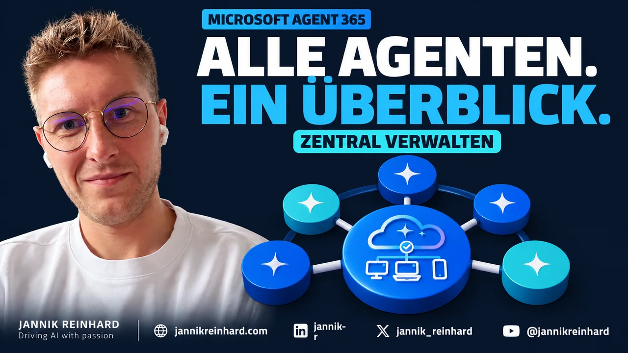 Microsoft Agent 365: A Live Portal Overview — video with Jannik Reinhard