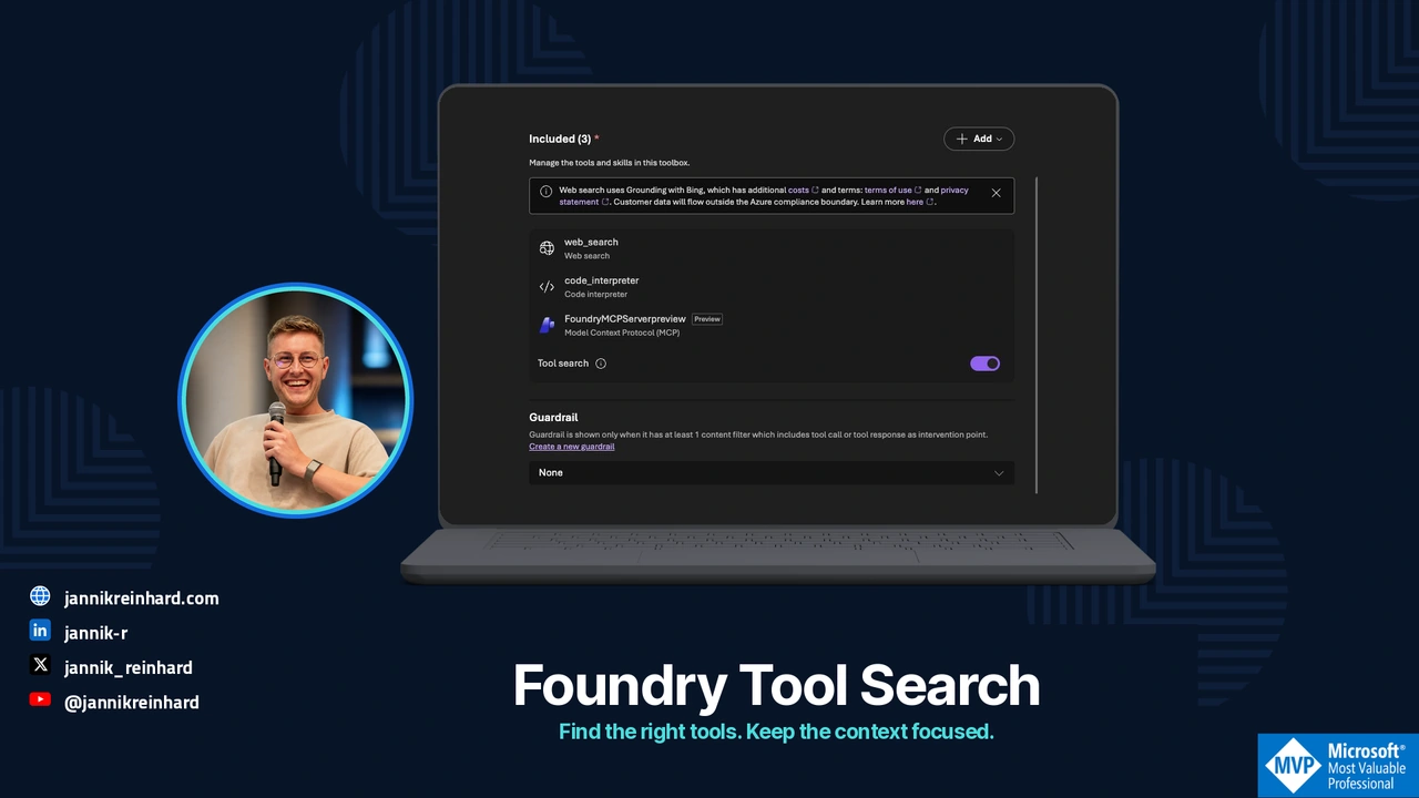 Foundry Tool Search: Reduce MCP Context, Keep Control