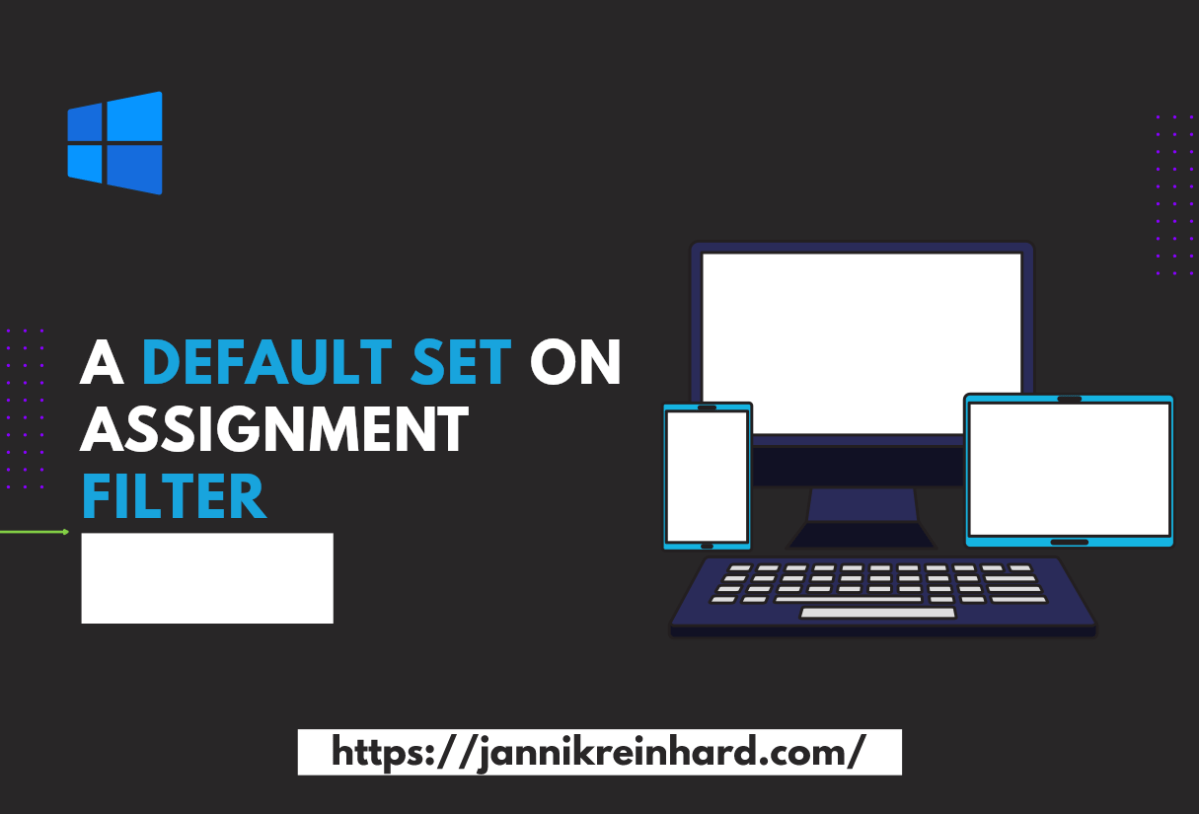 A default set on assignment&nbsp;Filter