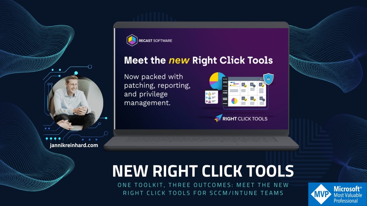 One Toolkit, Three Outcomes: Meet the New Right Click Tools for SCCM/Intune&nbsp;Teams