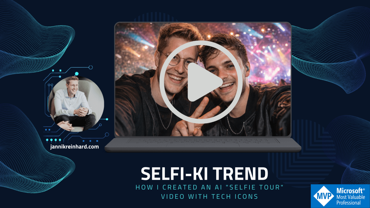 Selfi-KI trend: How I Created an AI “Selfie Tour” Video with Tech&nbsp;Icons